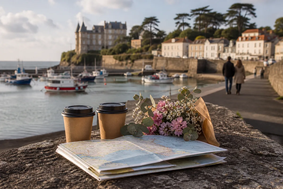 Week-end en amoureux à Pornic : itinéraire et repères