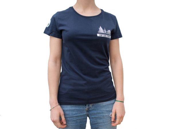 CAP SUR PORNIC - T-shirt femme navy