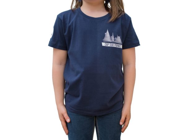CAP SUR PORNIC - T-shirt enfant Bleu Navy